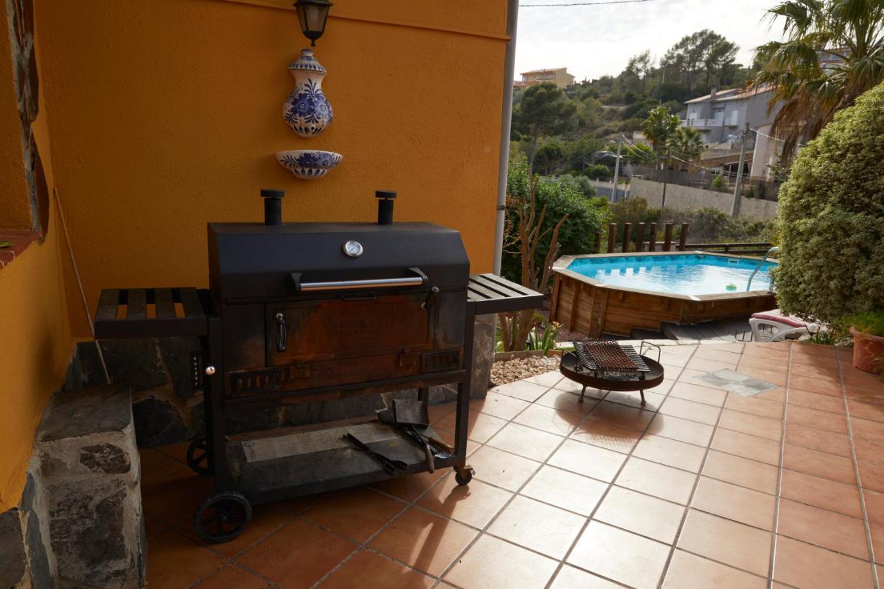 Amazing Vila Close To Sitges, Jacuzzi, Swimming Pool & Exellent Views Olivella Exterior photo